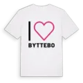 Jag älskar Byttebo t-shirt stort tryck