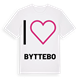 Jag älskar Byttebo t-shirt stort tryck