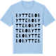 Blue Soul t-shirt med Byttebo ordlek t-shirt