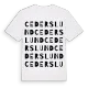 Cederslund ordlek t-shirt