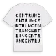 Centrum ordlek t-shirt