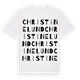 Christinelund ordlek t-shirt