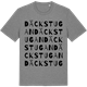 Mid Heather Gray t-shirt med Däckstugan ordlek t-shirt