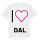 Jag älskar Dal t-shirt stort tryck