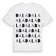 Dala ordlek t-shirt