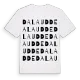 Dala udde ordlek t-shirt