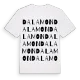 Dalamon ordlek t-shirt