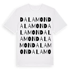 Dalamon ordlek t-shirt – ekologisk bomull t-shirt från Pinshirt