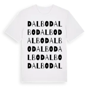 Dalbo ordlek t-shirt – ekologisk bomull t-shirt från Pinshirt