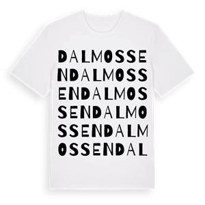 Dalmossen ordlek t-shirt – ekologisk bomull t-shirt från Pinshirt