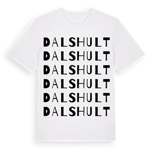 Dalshult ordlek t-shirt – ekologisk bomull t-shirt från Pinshirt