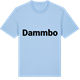 Blue Soul t-shirt med Dammbo fetstil t-shirt