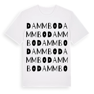 Dammbo ordlek t-shirt – ekologisk bomull t-shirt från Pinshirt