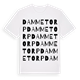 Dammetorp ordlek t-shirt
