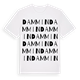 Dammin ordlek t-shirt