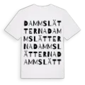 Dammslätterna ordlek t-shirt