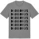 Mid Heather Gray t-shirt med Danbohus ordlek t-shirt