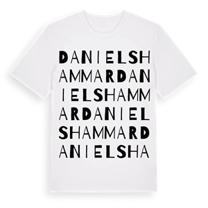 Danielshammar ordlek t-shirt – ekologisk bomull t-shirt från Pinshirt