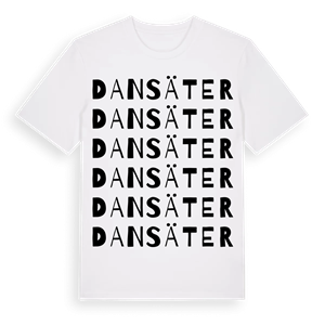 Dansäter ordlek t-shirt – ekologisk bomull t-shirt från Pinshirt