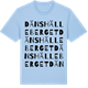 Blue Soul t-shirt med Dänshälleberget ordlek t-shirt