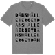 Mid Heather Gray t-shirt med Dänshälleberget ordlek t-shirt