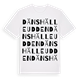Dänshälleudden ordlek t-shirt