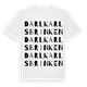 Darlkarlsbrinken ordlek t-shirt