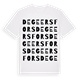 De Geersfors ordlek t-shirt