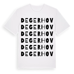 Degerhov ordlek t-shirt – ekologisk bomull t-shirt från Pinshirt