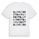 Djupkärret ordlek t-shirt