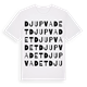 Djupvadet ordlek t-shirt