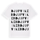 Djupviken ordlek t-shirt