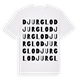 Djurglo ordlek t-shirt