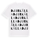 Djurkälla ordlek t-shirt