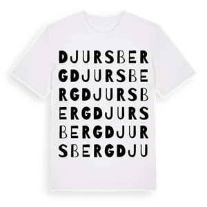 Djursberg ordlek t-shirt – ekologisk bomull t-shirt från PinShirt