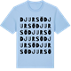 Blue Soul t-shirt med Djursö ordlek t-shirt