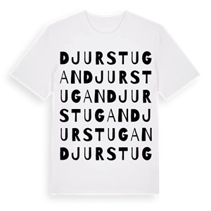 Djurstugan ordlek t-shirt – ekologisk bomull t-shirt från Pinshirt