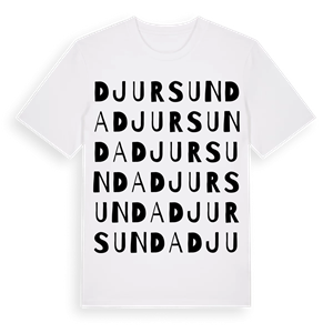 Djursunda ordlek t-shirt – ekologisk bomull t-shirt från Pinshirt