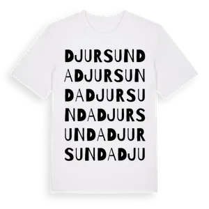Djursunda ordlek t-shirt – ekologisk bomull t-shirt från Pinshirt