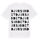 Djursundet ordlek t-shirt