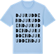 Blue Soul t-shirt med Djurudden ordlek t-shirt