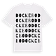 Dockebo ordlek t-shirt