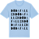 Blue Soul t-shirt med Döda fallen ordlek t-shirt