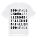 Döda fallen ordlek t-shirt