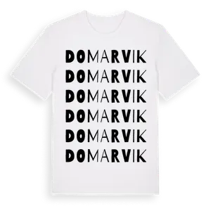 Domarvik ordlek t-shirt – ekologisk bomull t-shirt från Pinshirt