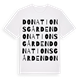 Donationsgården ordlek t-shirt