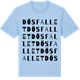 Blue Soul t-shirt med Dösfallet ordlek t-shirt