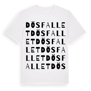 Dösfallet ordlek t-shirt – ekologisk bomull t-shirt från PinShirt