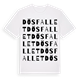 Dösfallet ordlek t-shirt