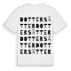 Dottersätter ordlek t-shirt